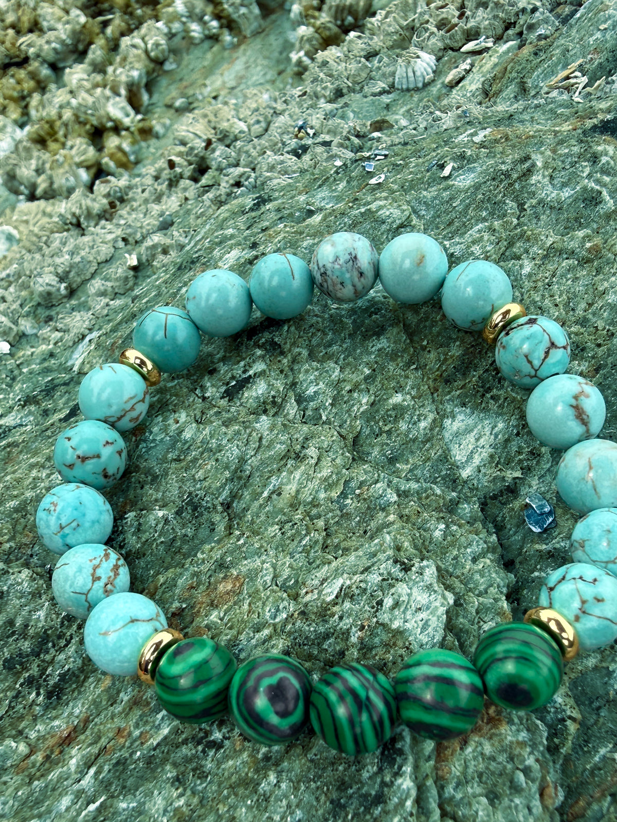 TurquoiseBraceletMalachite