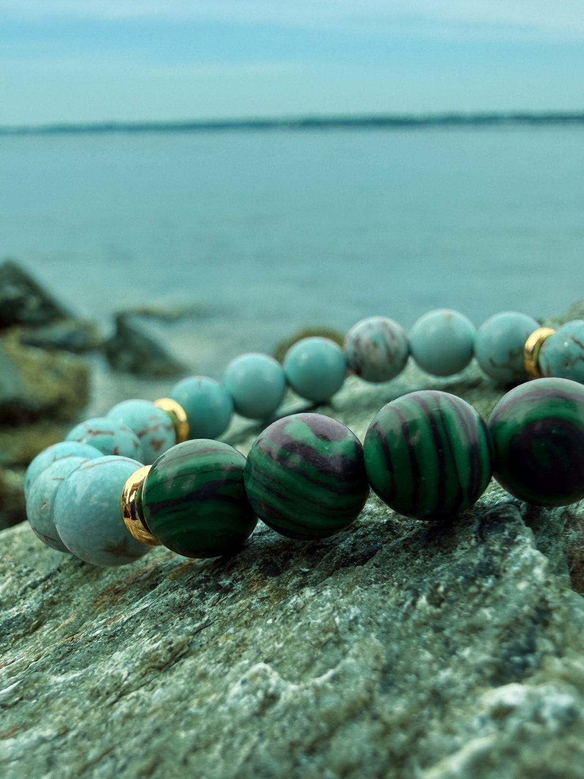 TurquoiseBraceletMalachite