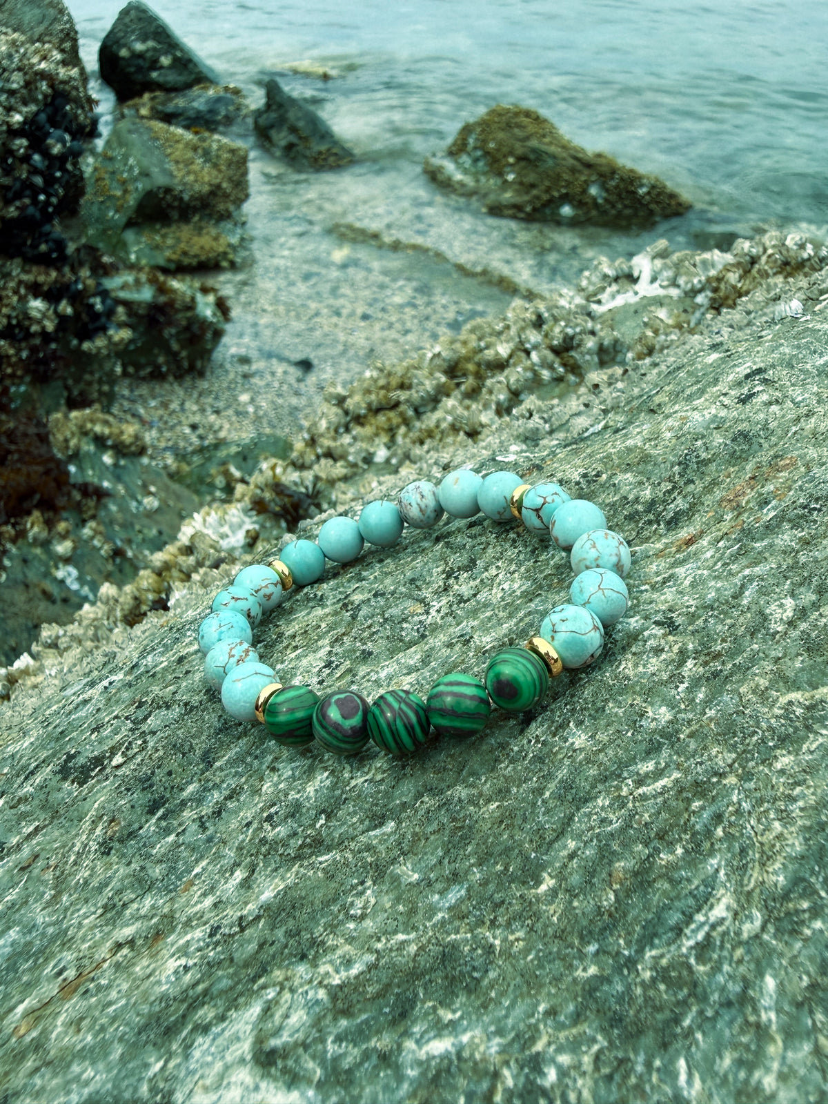 TurquoiseBraceletMalachite